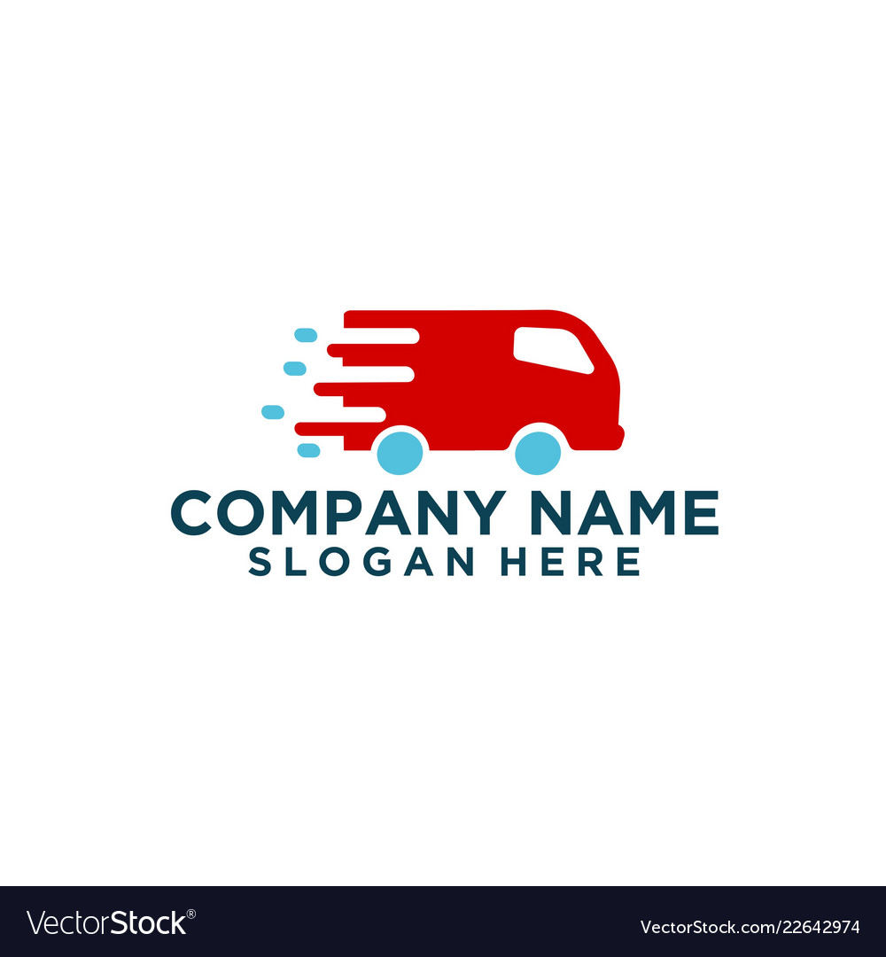 Car delivery logo