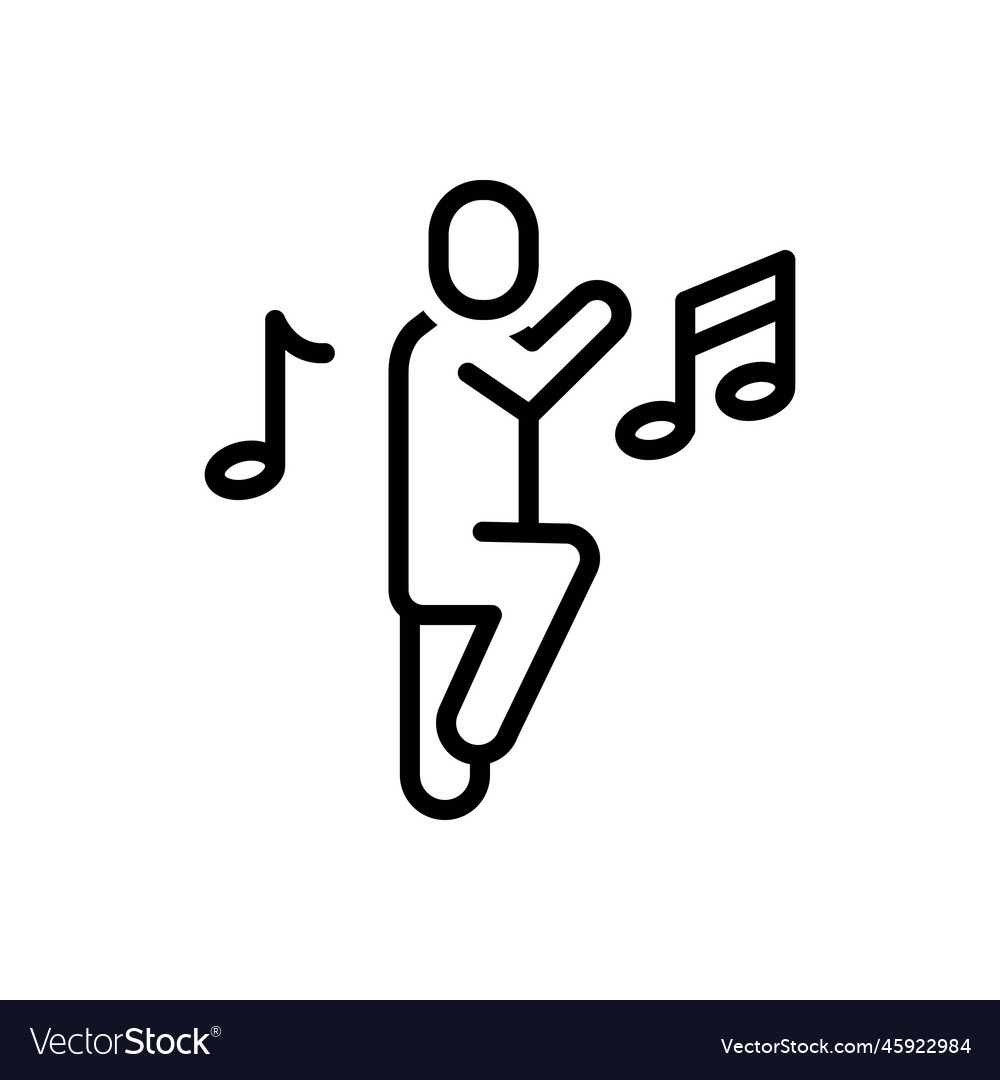 Dancing Royalty Free Vector Image - VectorStock