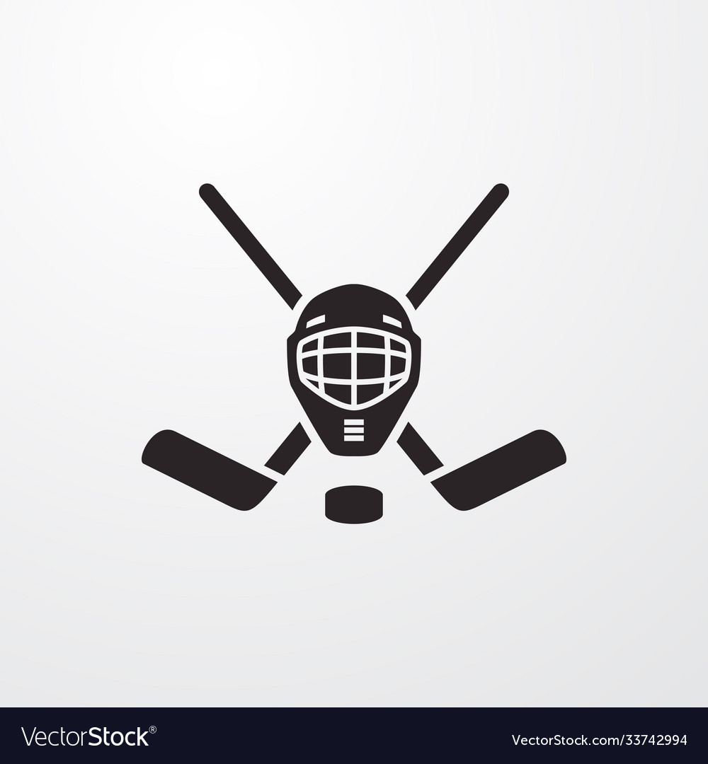 Hockey icon Royalty Free Vector Image - VectorStock