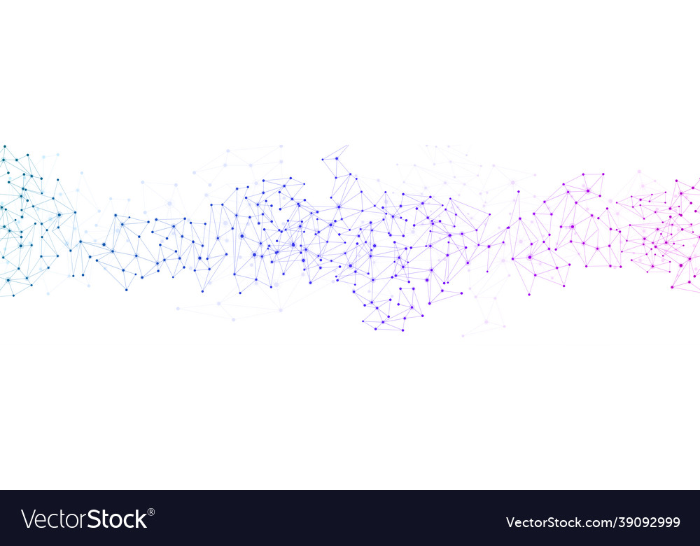 Global social communication horizontal banner