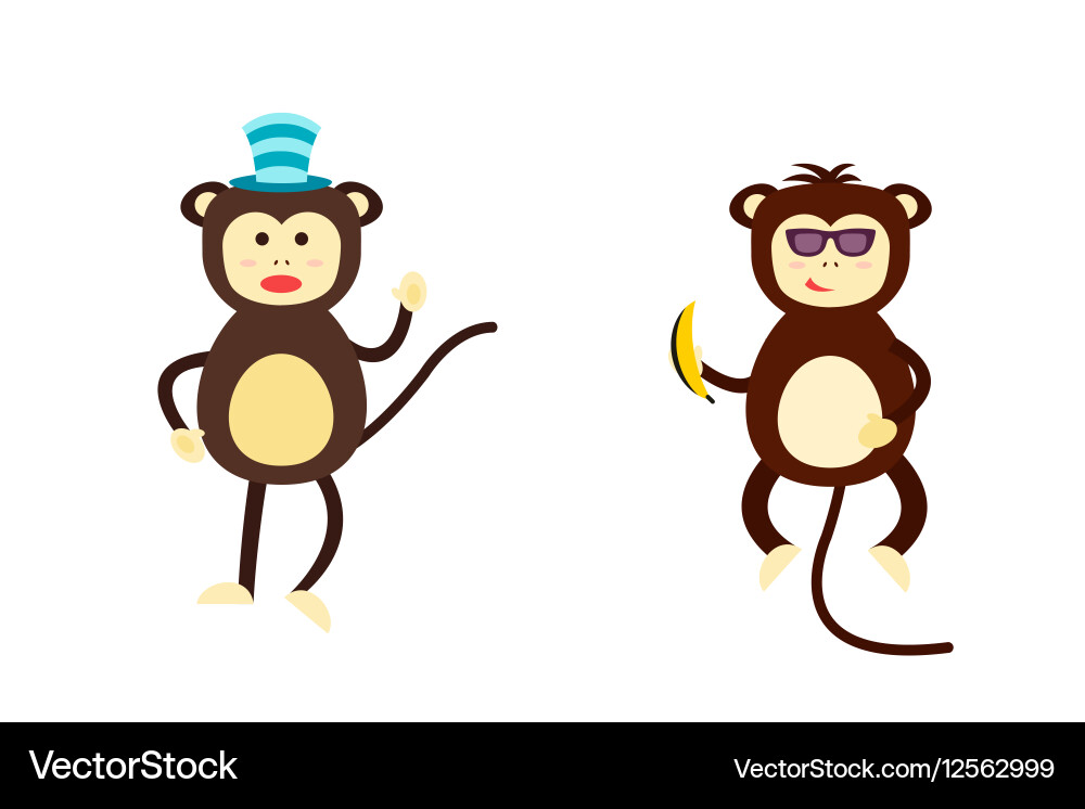 Monkey Royalty Free Vector Image - VectorStock