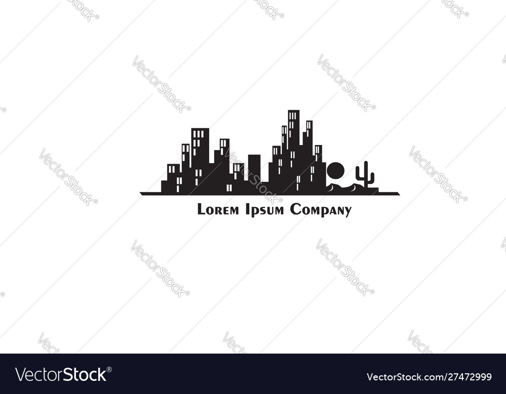 Urban Building Royalty Free Vector Image - VectorStock