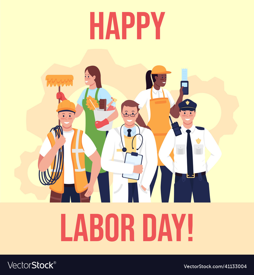 International Workers Day Social Media Post Mockup