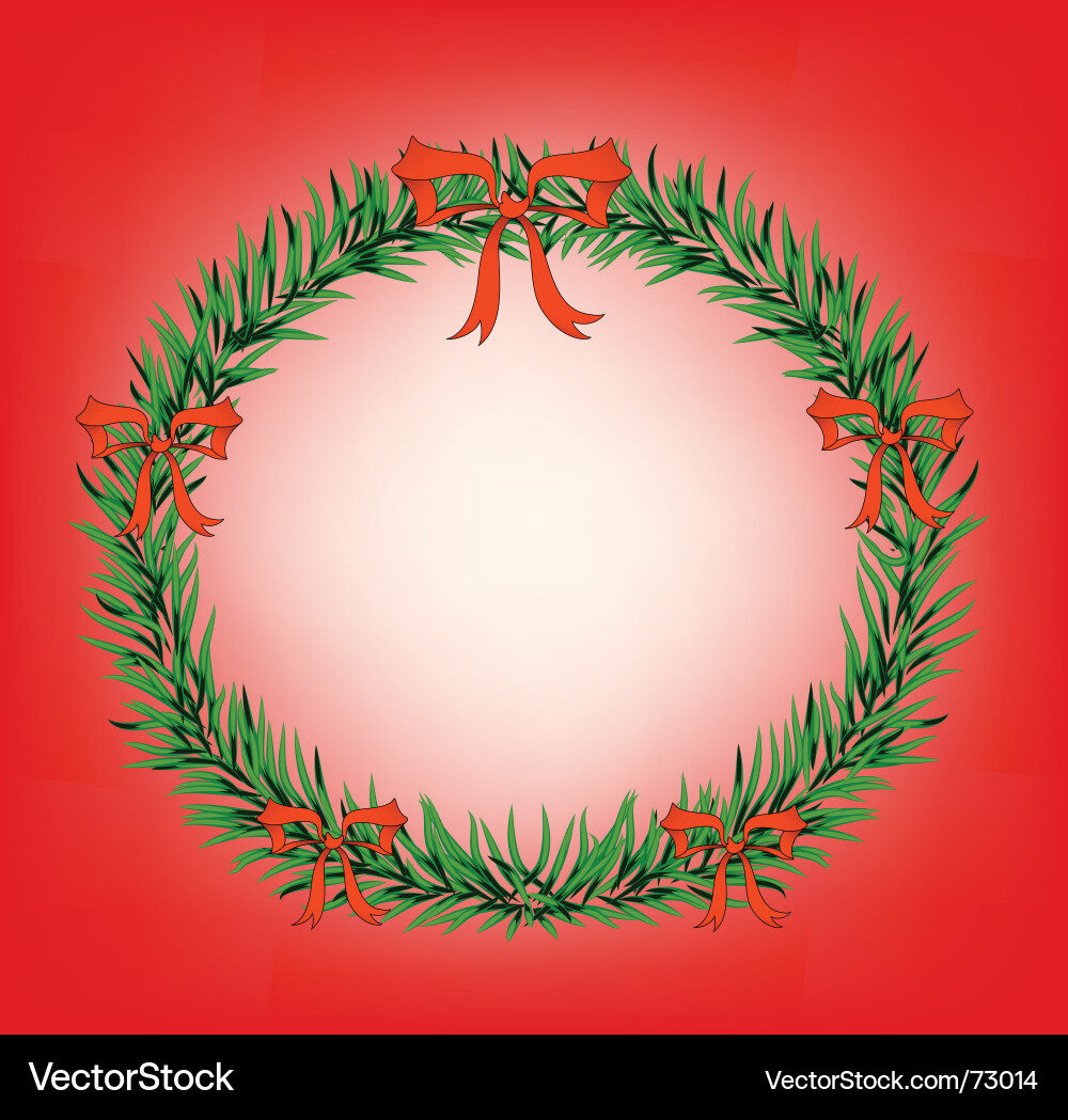 Red bows Royalty Free Vector Image - VectorStock