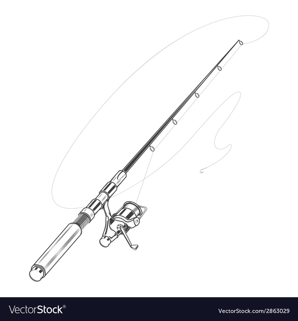 Fishing Pole Drawing - Choose from over a million free vectors, clipart