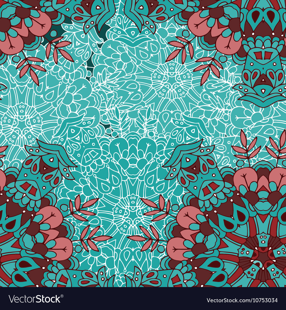 High quality seamless colored pattern