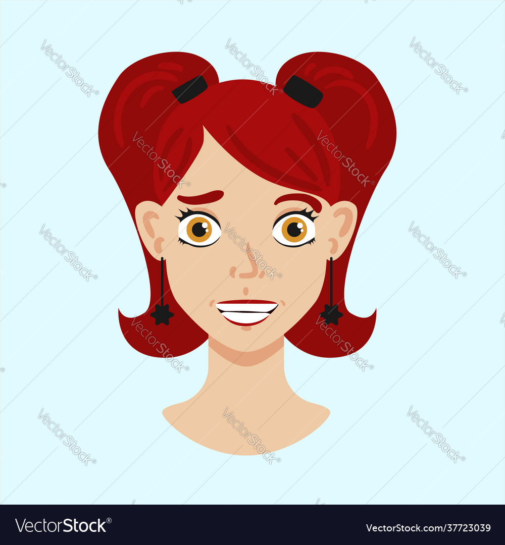 Face female male Royalty Free Vector Image - VectorStock