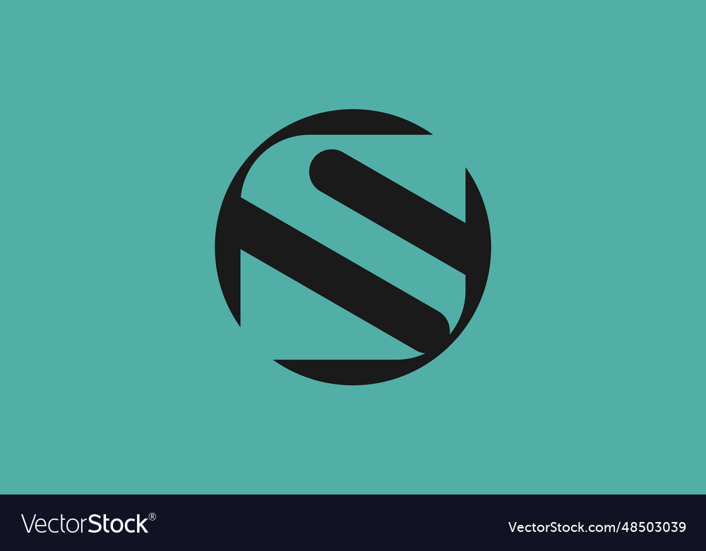 Letter S Logo Icon Design Royalty Free Vector Image