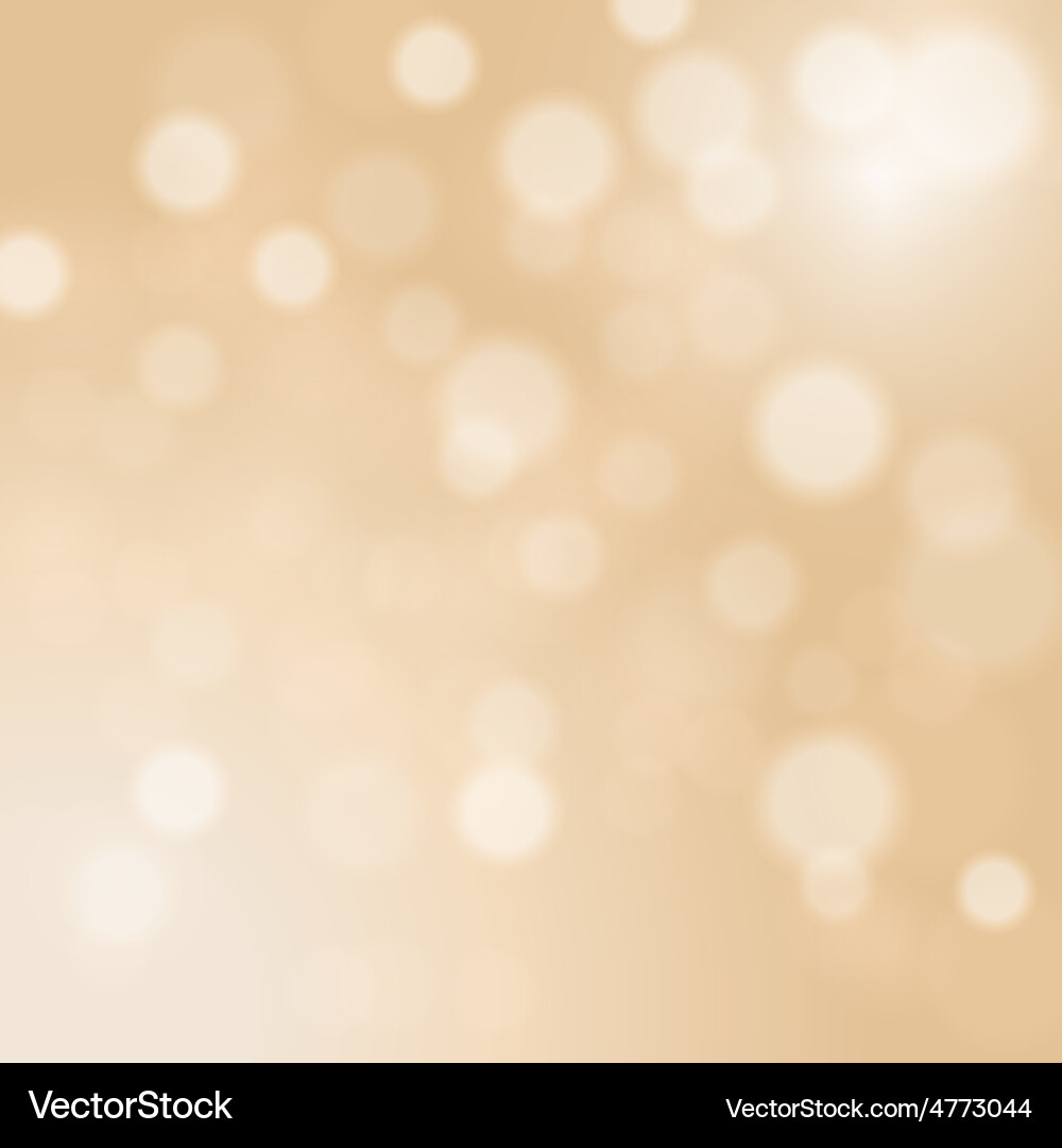Bokeh background Royalty Free Vector Image - VectorStock