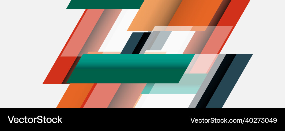 Background geometric diagonal square shapes Vector Image