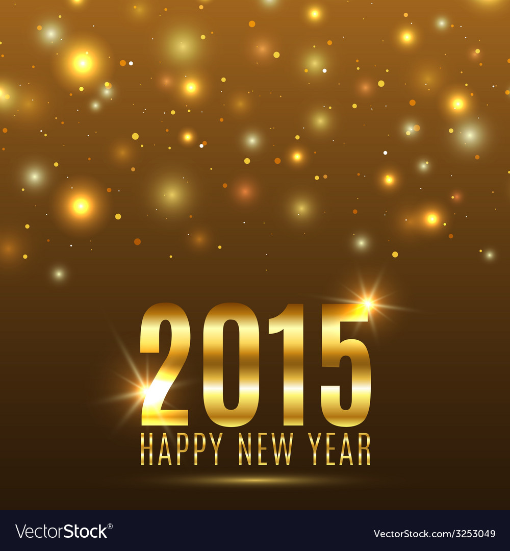 Happy new year 2015 celebration background