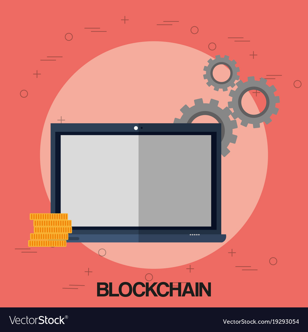 Blockchain Concept Design Royalty Free Vector Image 7604