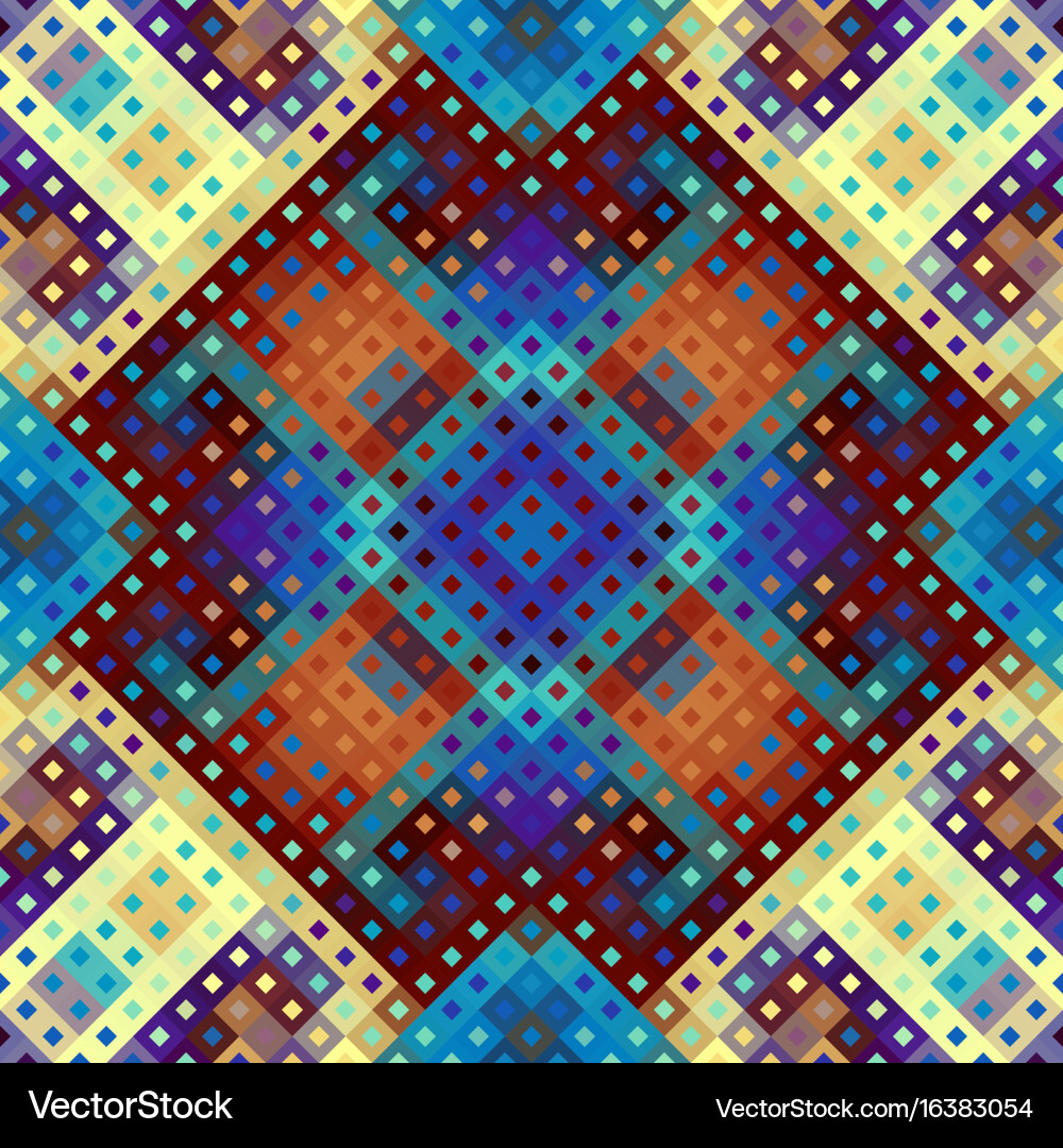 Geometric abstract pattern Royalty Free Vector Image