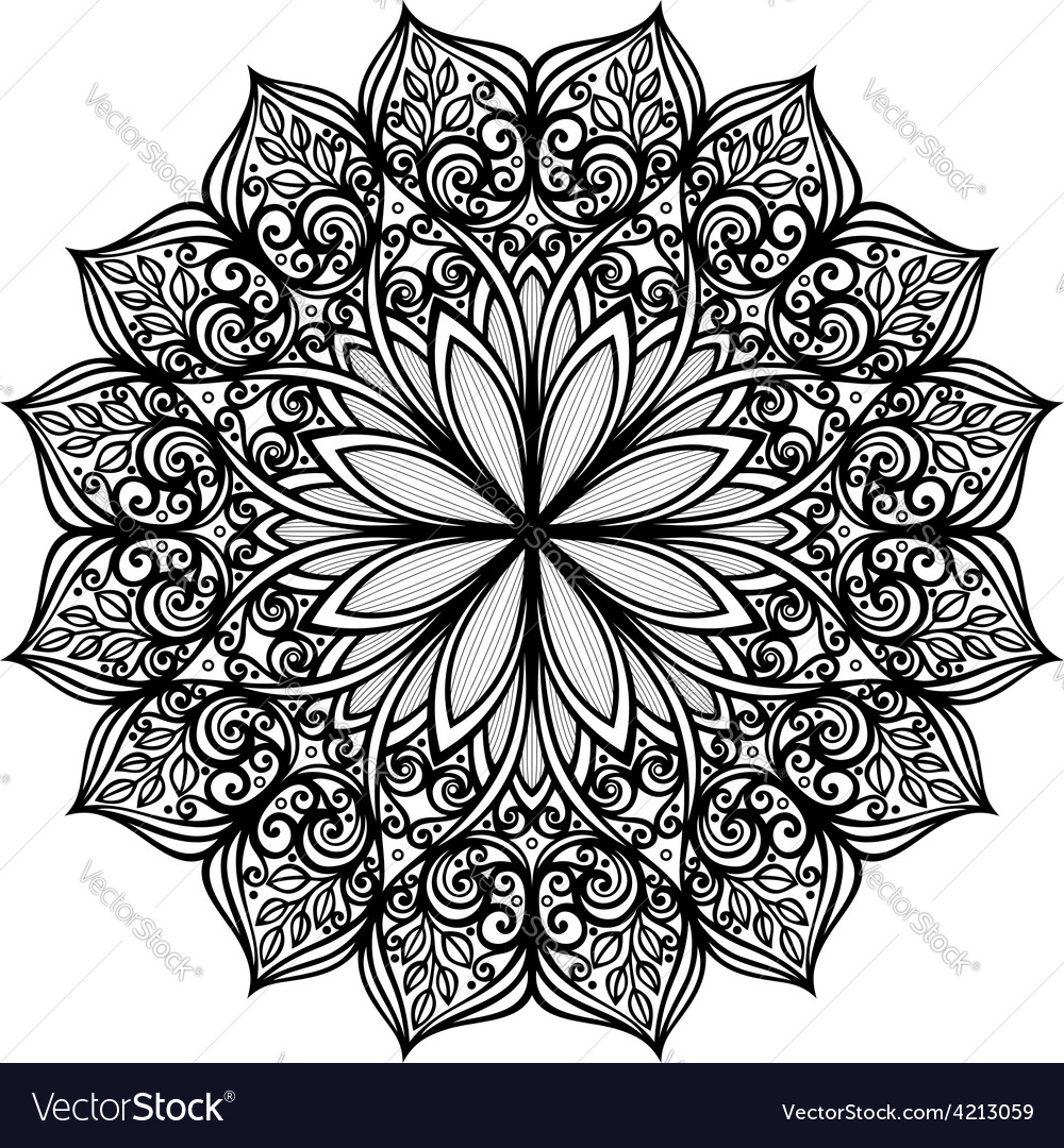 deco symmetrical circle design