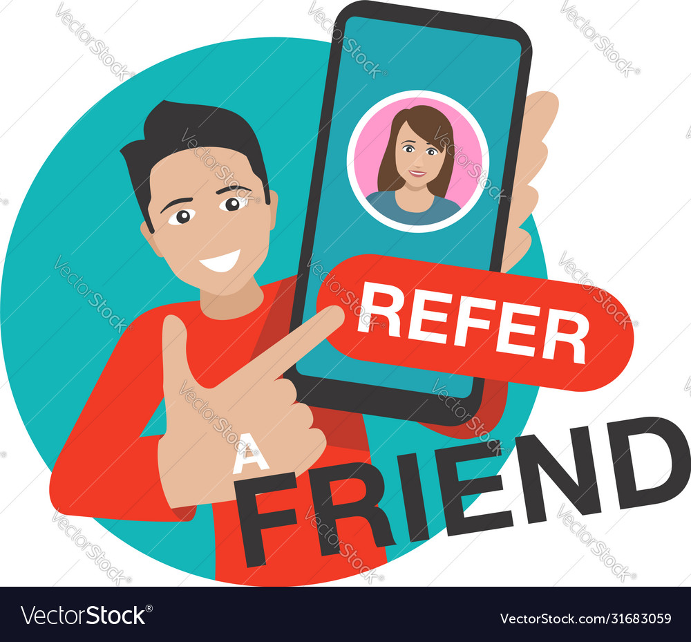 Refer a friend - referral creative circular banner