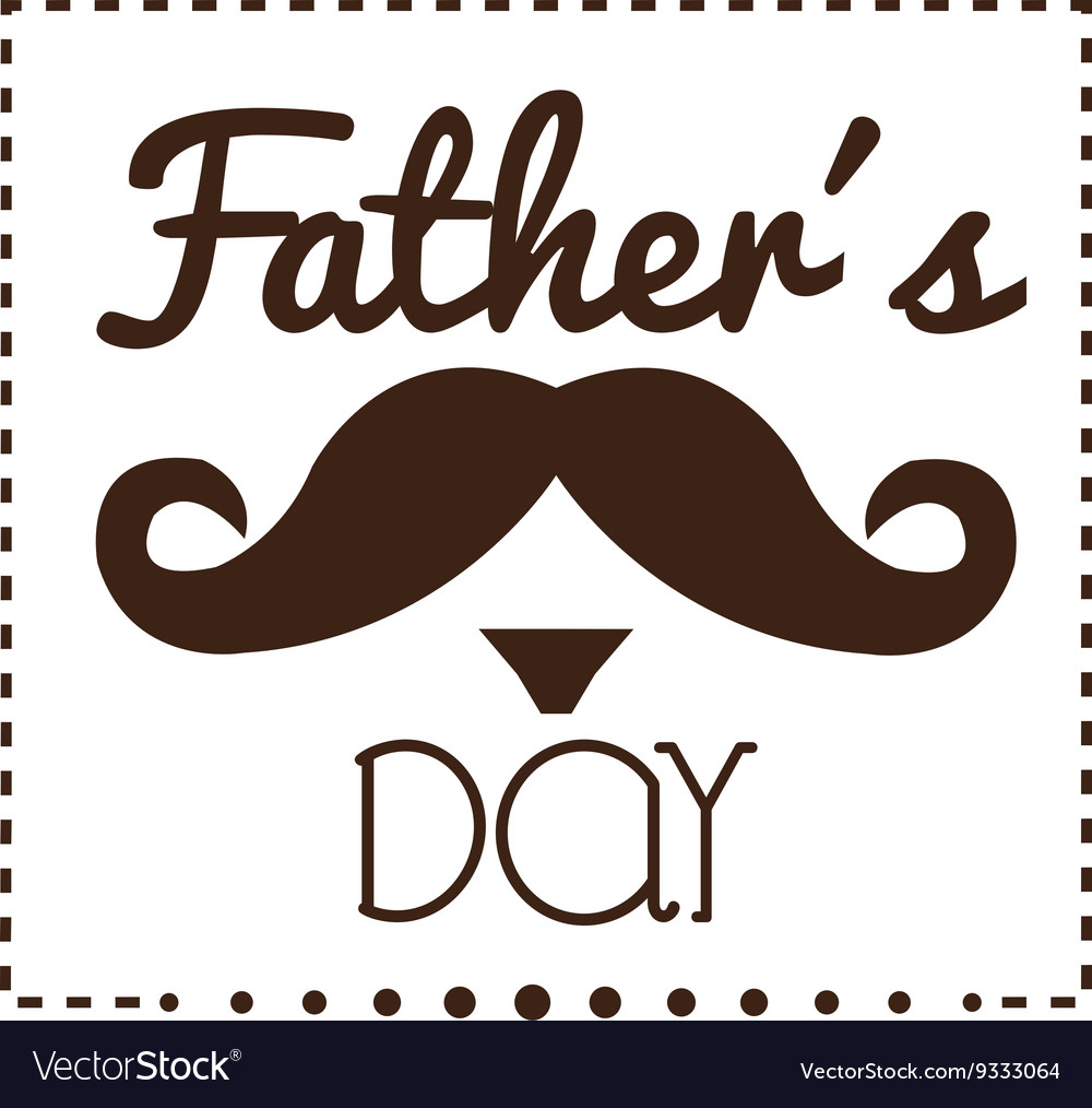 Happy fathers day Royalty Free Vector Image - VectorStock