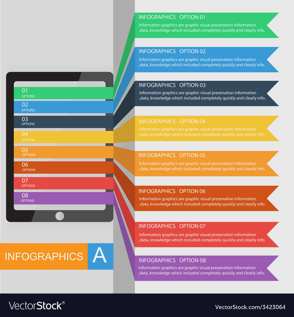 Infographics a 01 small Royalty Free Vector Image