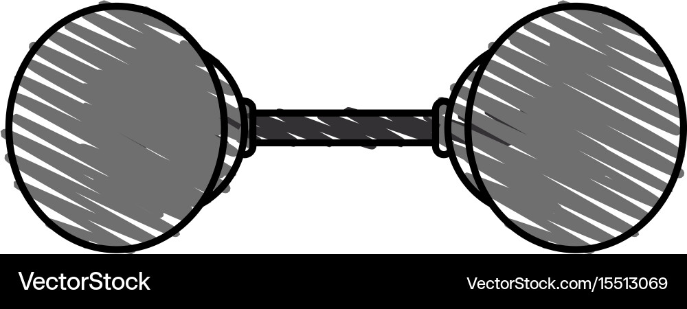 Barbell Royalty Free Vector Image - VectorStock
