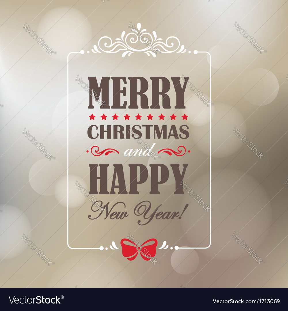 Christmas and new year card