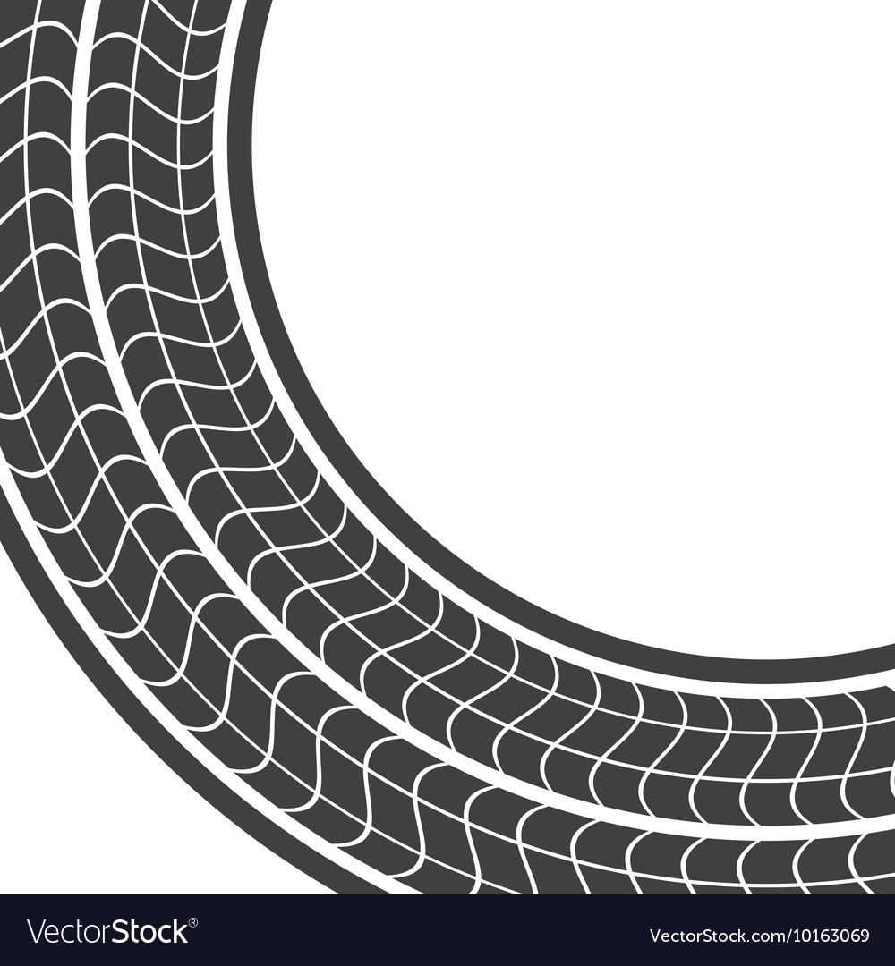 Print wheel tire shape black icon graphic Vector Image