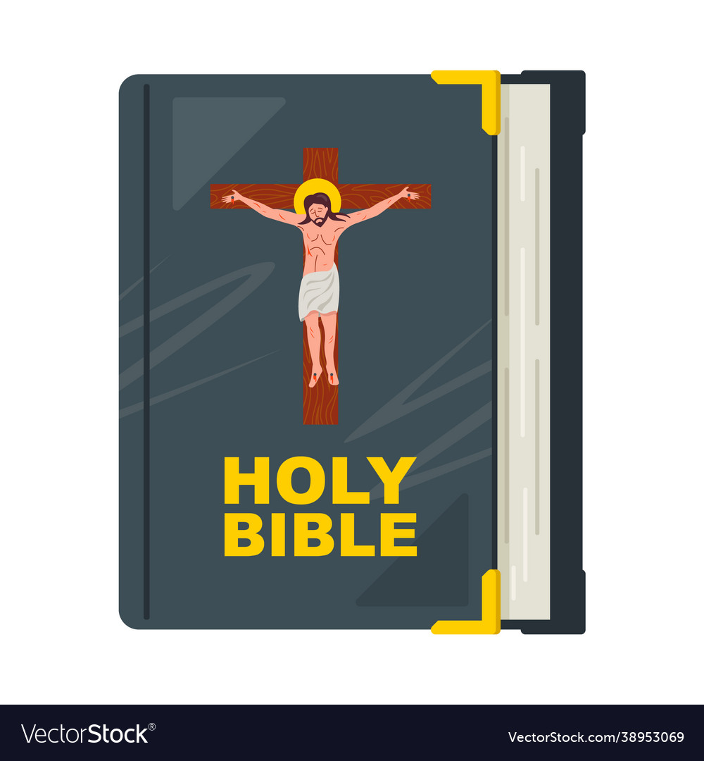 Thick bible book for prayers cover