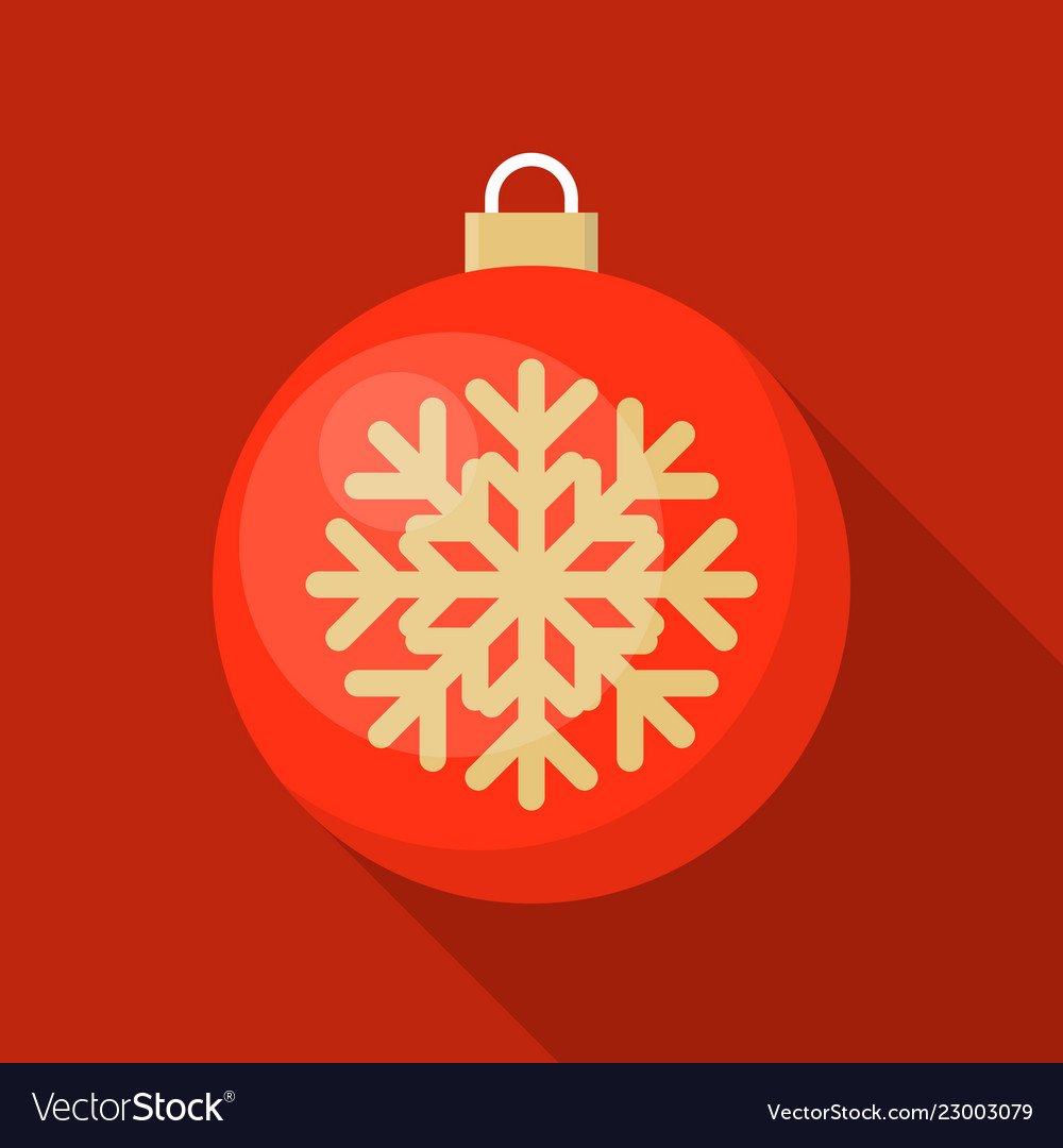 Weihnachtskugel Bauble Icon passend für den Einsatz