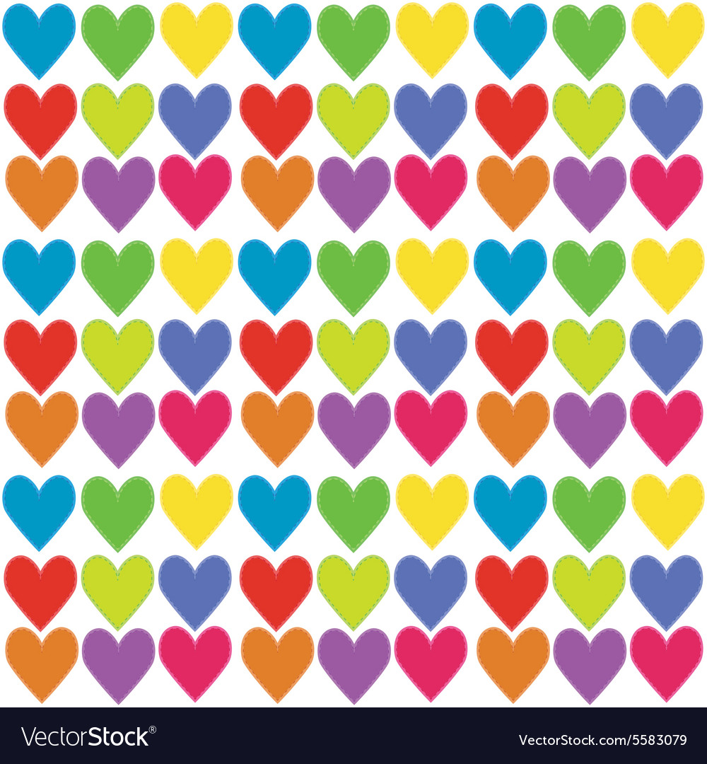 Heart background pattern