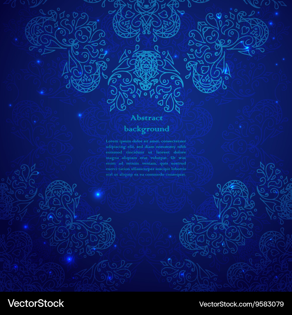 Shiny blue background Royalty Free Vector Image