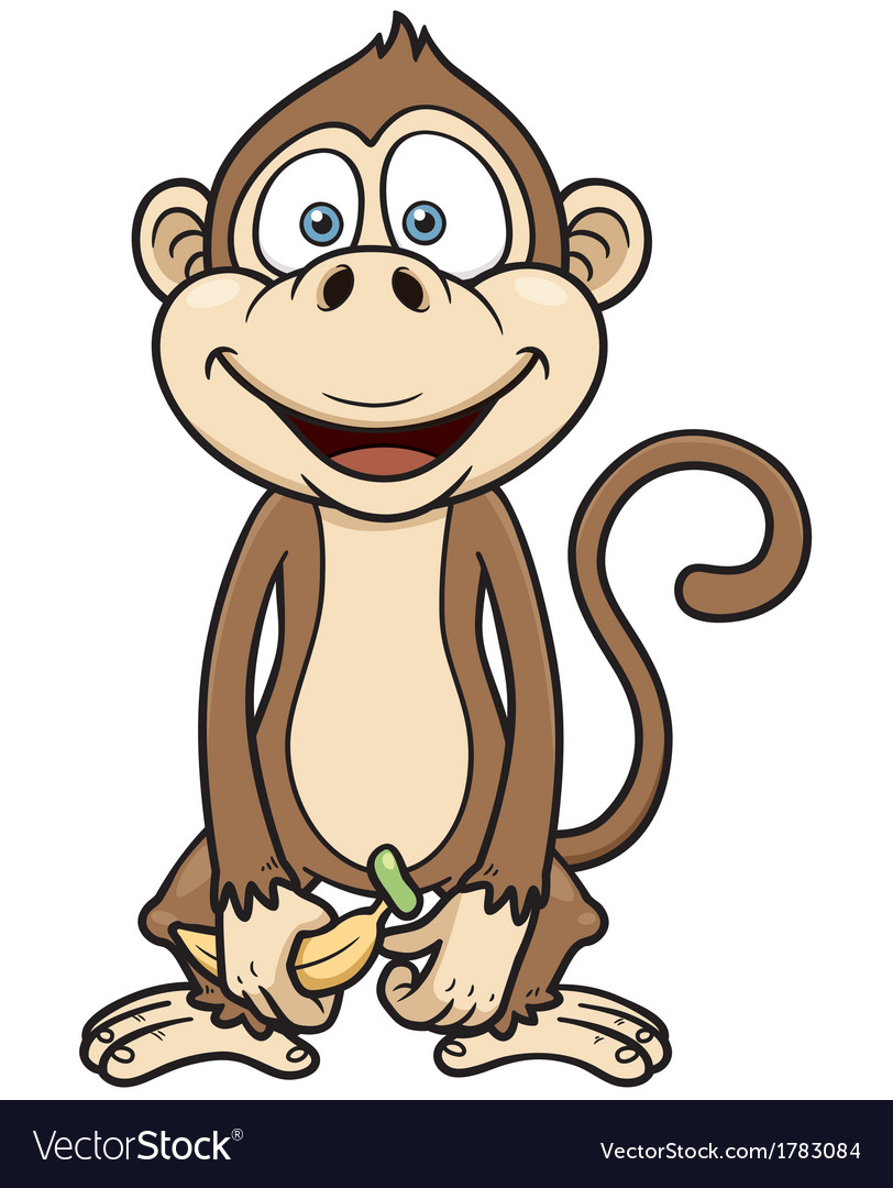 Monkey Royalty Free Vector Image - VectorStock