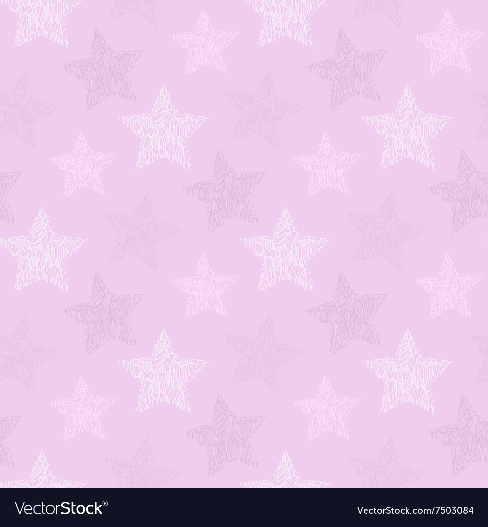 Seamless stars pattern Royalty Free Vector Image