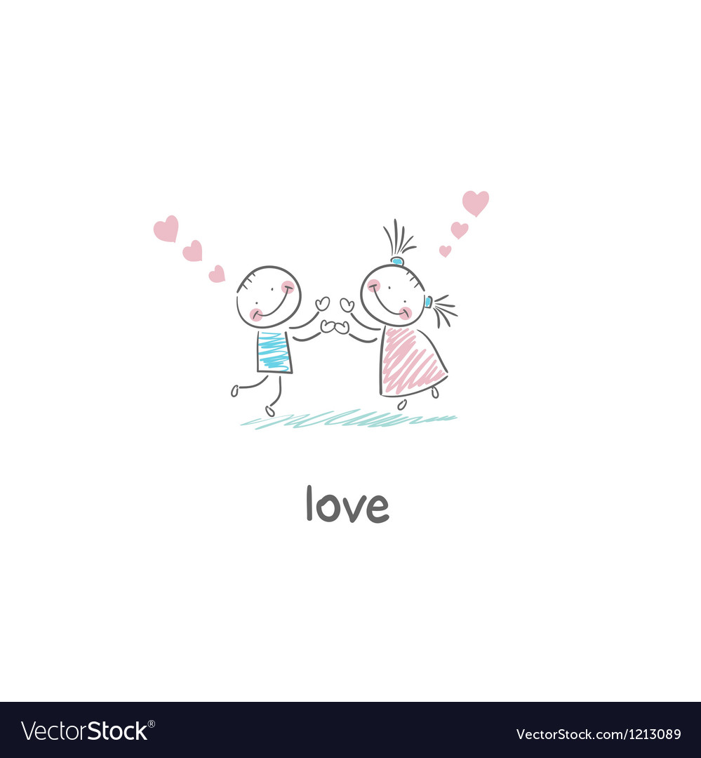 Lovers Royalty Free Vector Image - VectorStock