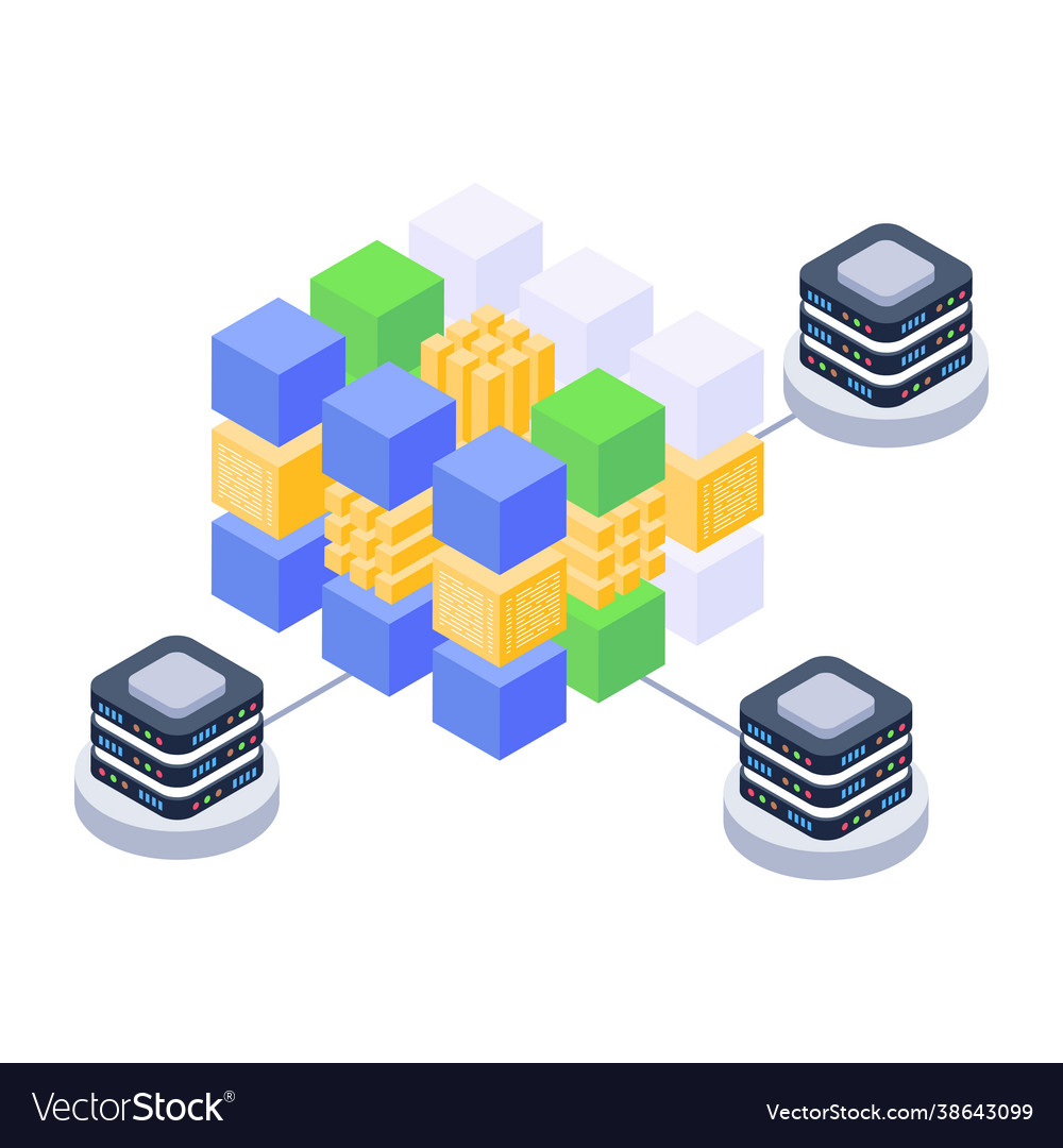 Big data Royalty Free Vector Image - VectorStock