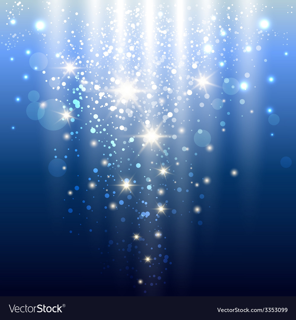 Blue lights Royalty Free Vector Image - VectorStock