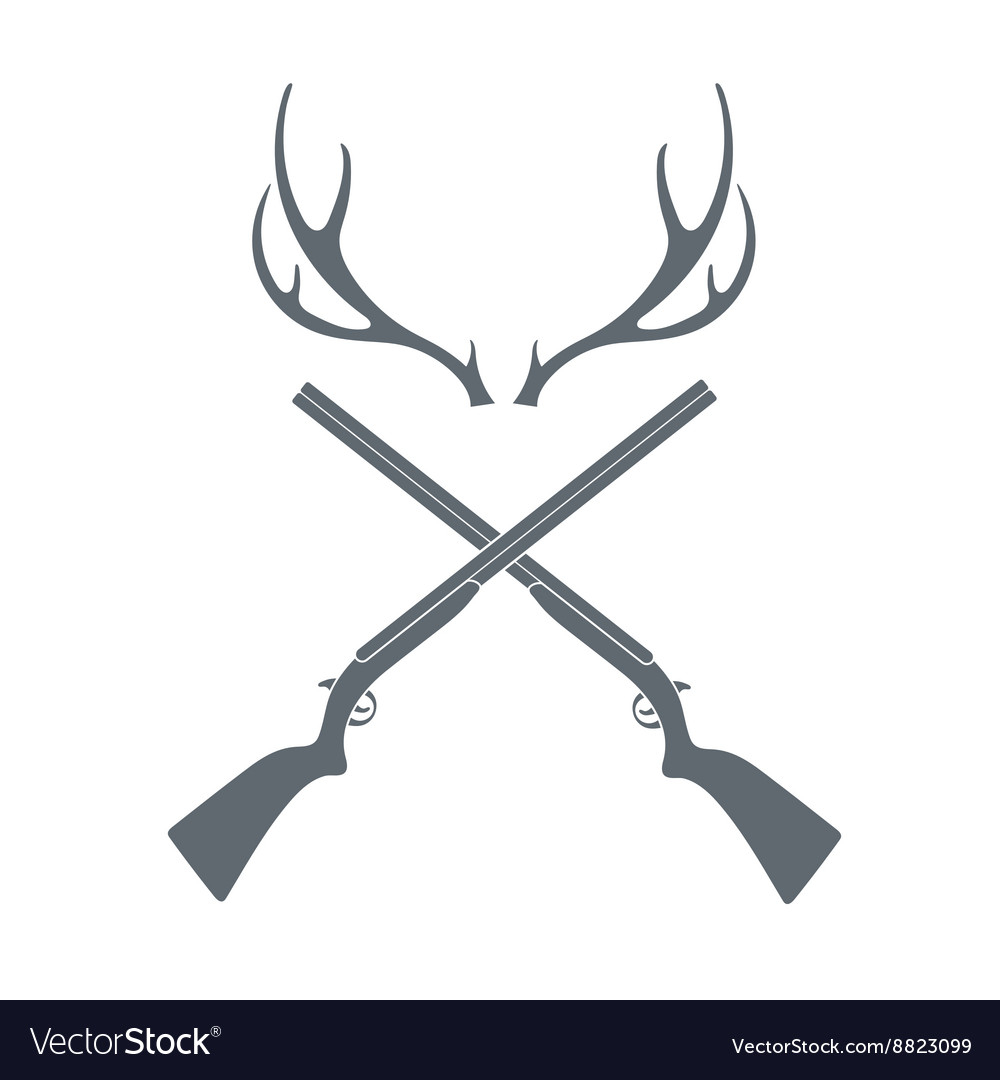 Deer hunt icon Royalty Free Vector Image - VectorStock