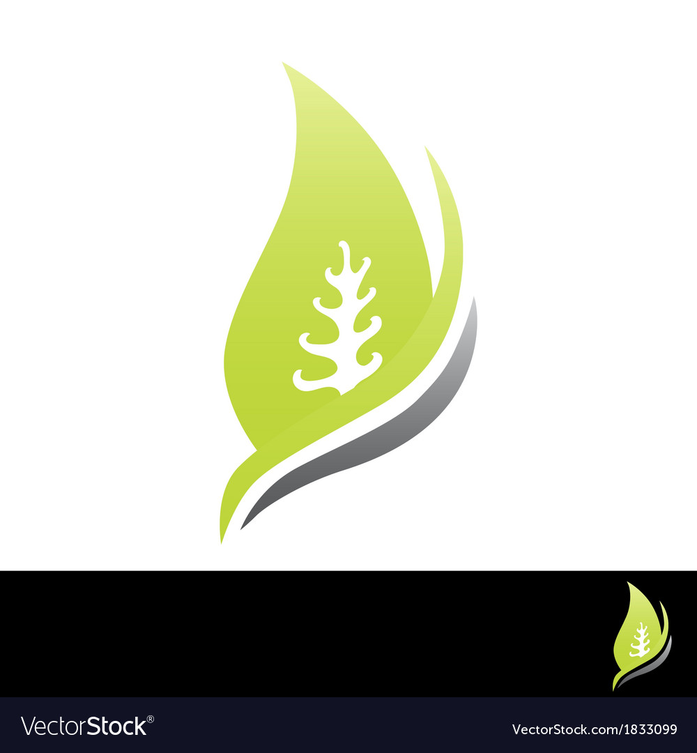 Nature Symbol Royalty Free Vector Image - Vectorstock