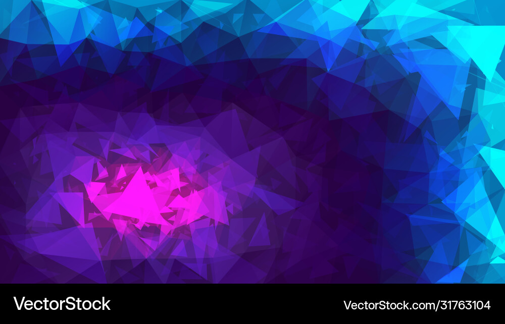 Abstract polygon background low poly triangle Vector Image
