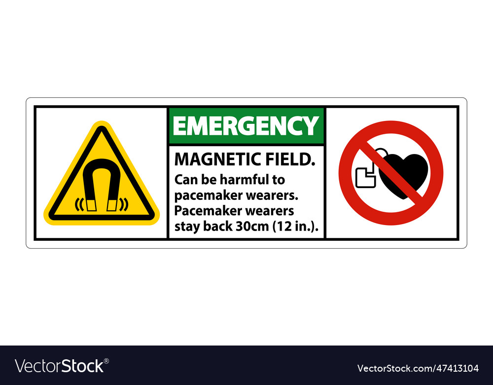 Emergency magnetic field can be harmful