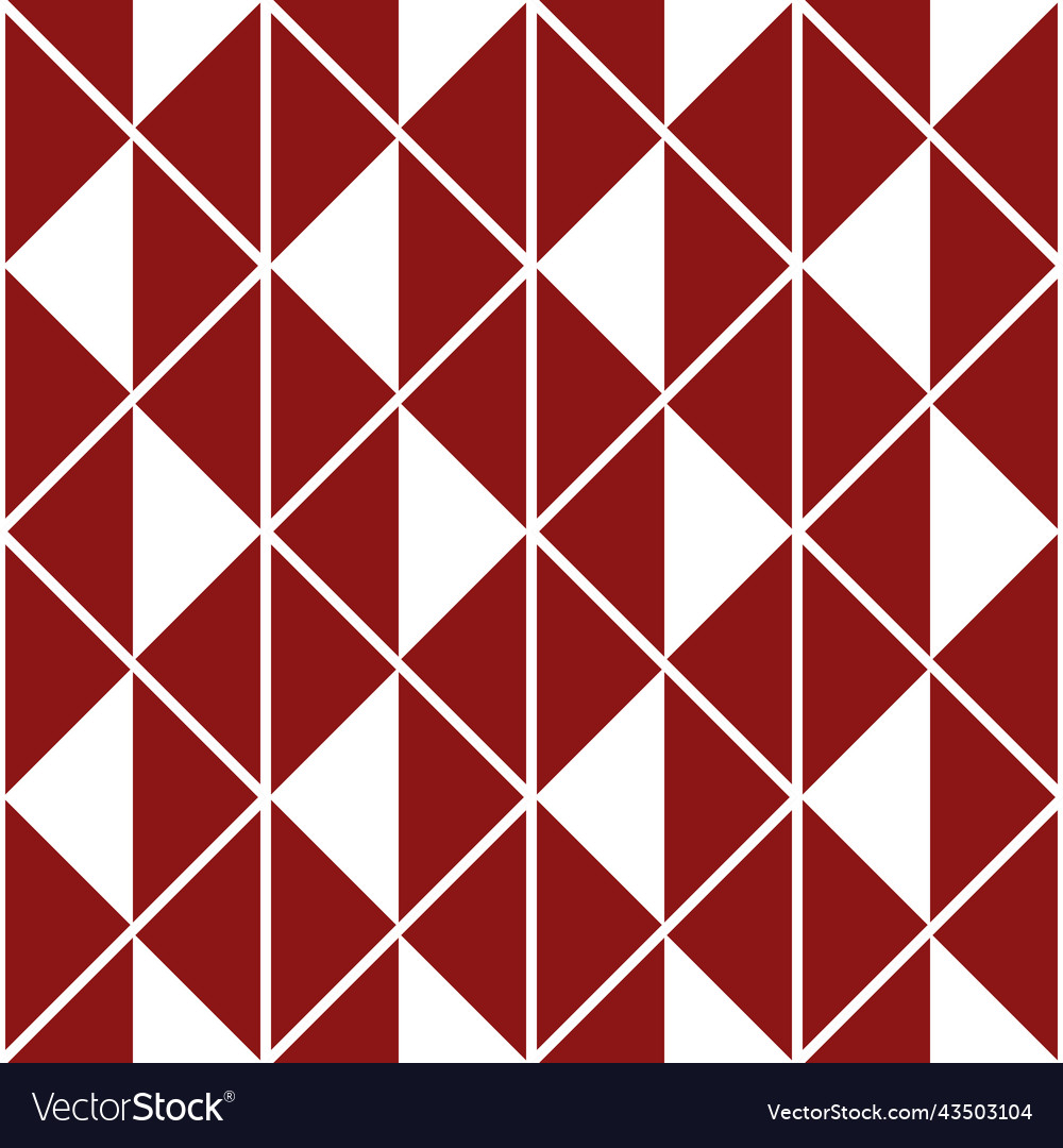 Geometry triangle shape seamless pattern Vector Image