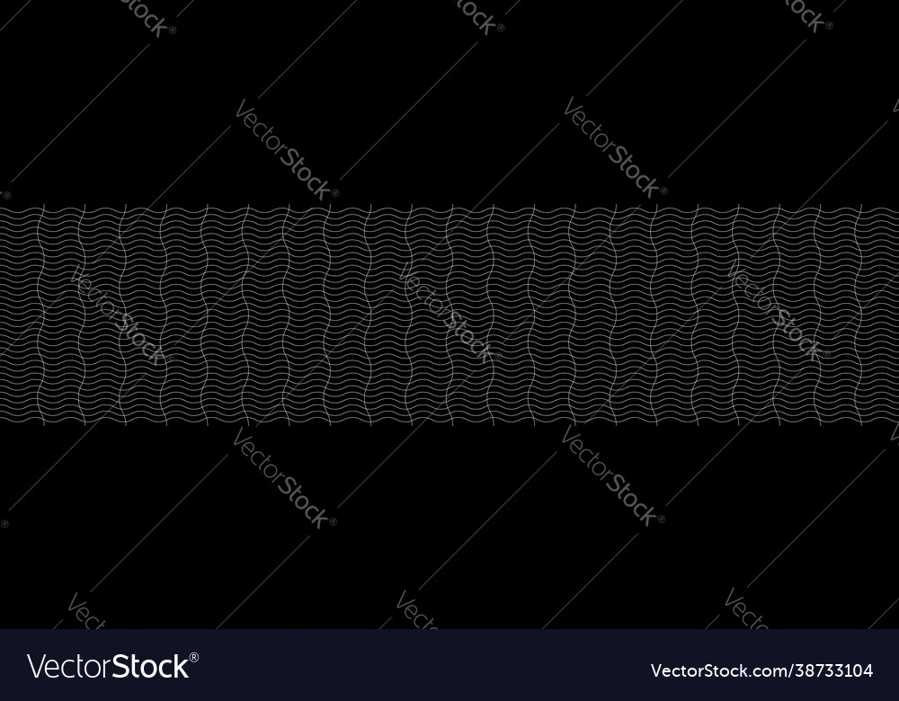 Wavy waving lines stripes undulating pattern