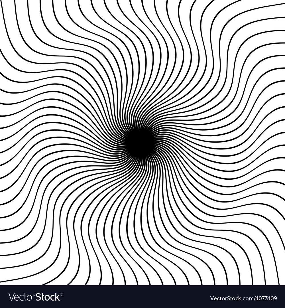 Abstract hypnotic background