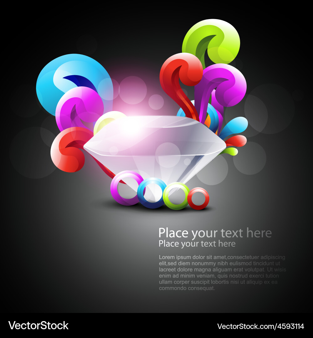 Diamond Royalty Free Vector Image - VectorStock