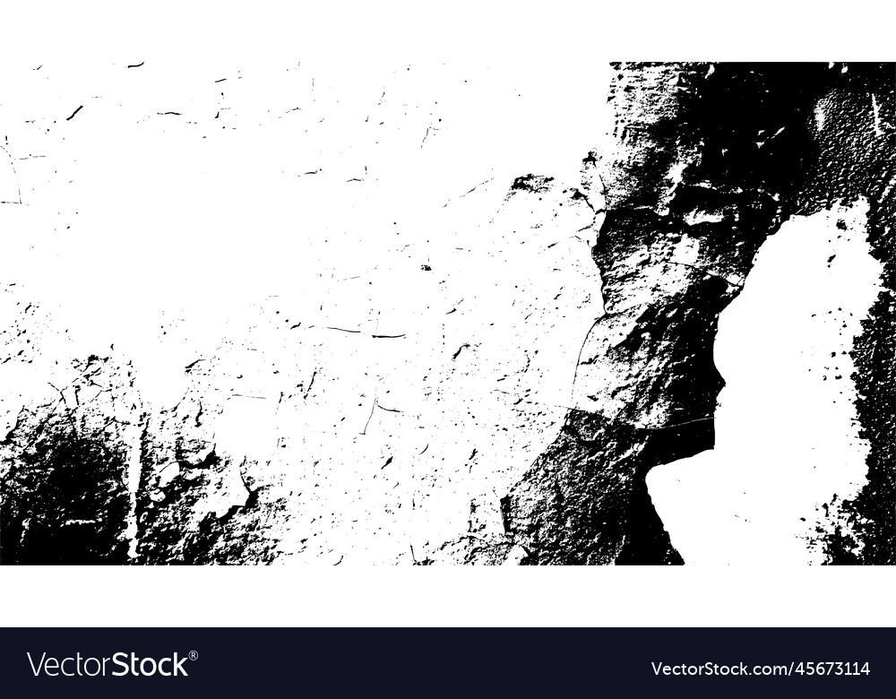 Paint crack grunge texture old fracture pattern Vector Image