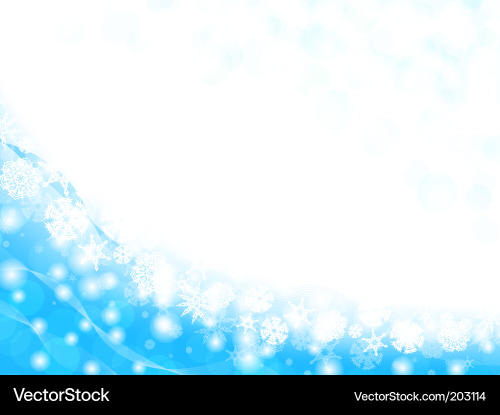 Snowflake frame Royalty Free Vector Image - VectorStock