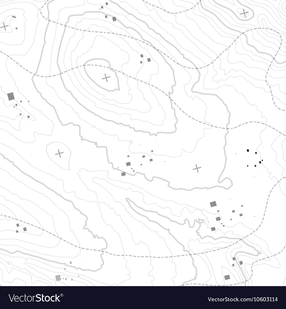 Topographic map background concept with space Vector Image