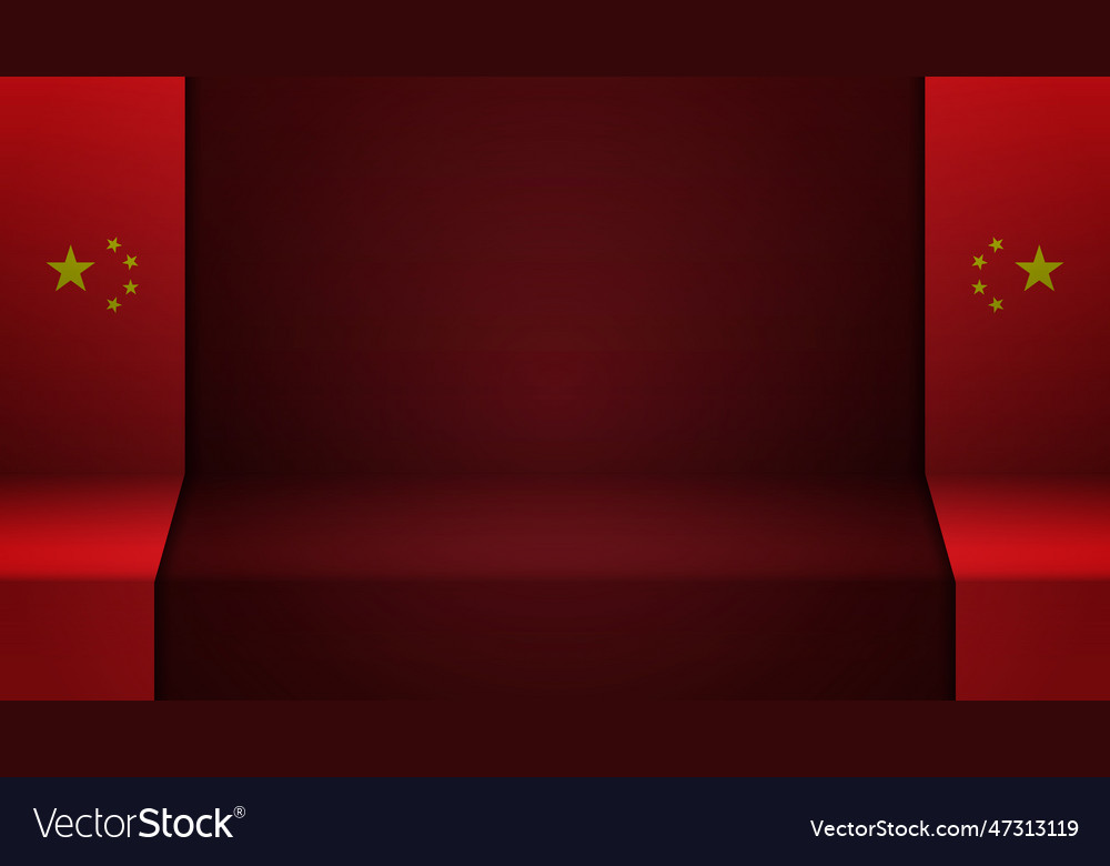 3d Background With Flag Of China Royalty Free Vector Image 3d Background With Flag Of China Royalty Free Vector Image