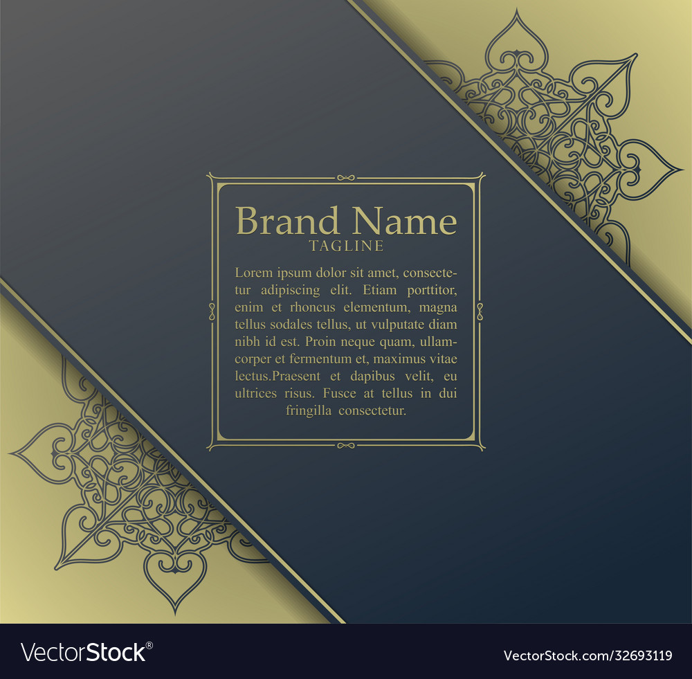 Luxury mandala background concept Royalty Free Vector Image