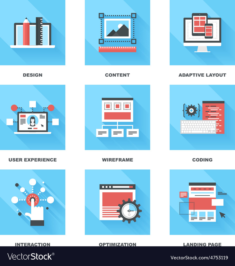 Web Development Royalty Free Vector Image - VectorStock
