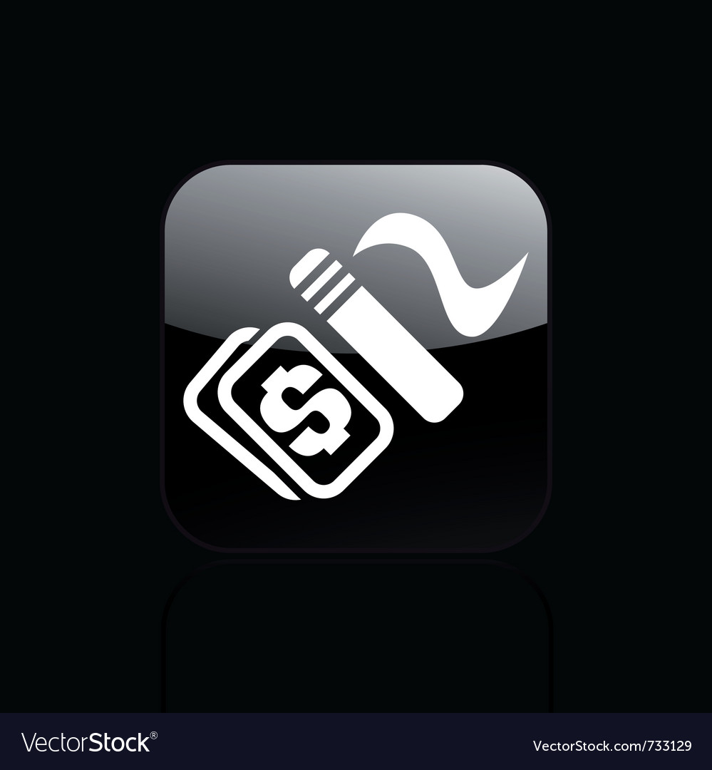 Smoke pay icon