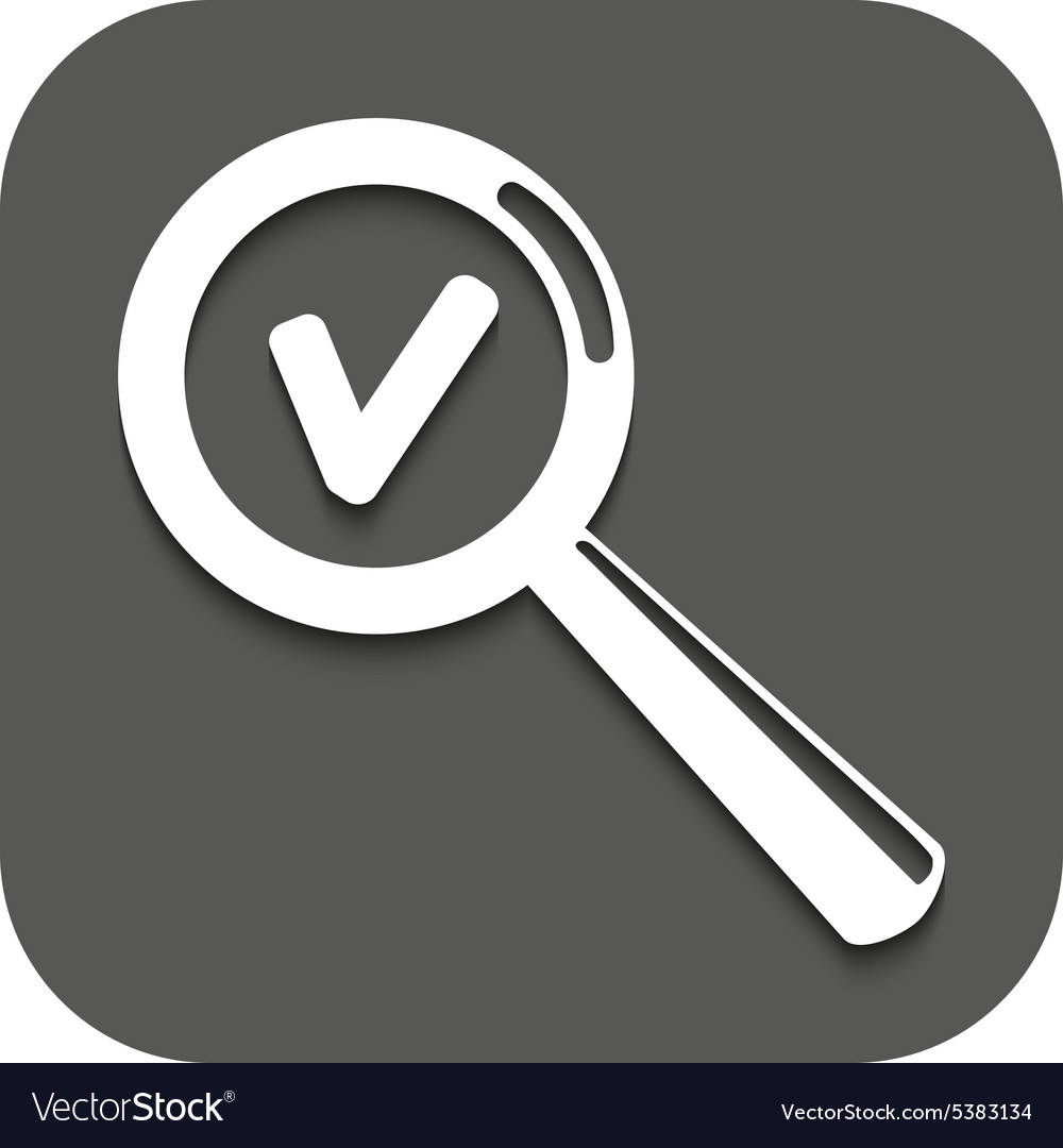 Magnifier glass search icons