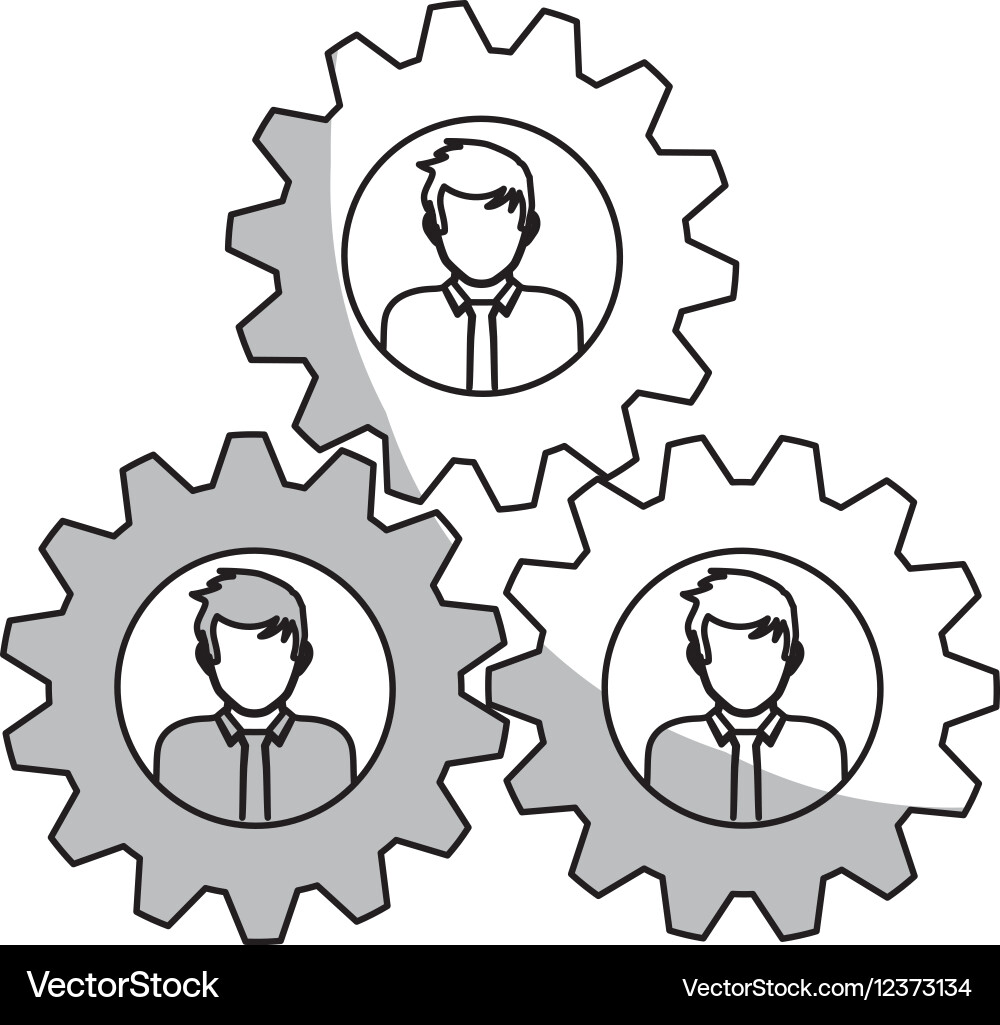 People and teamwork design Royalty Free Vector Image
